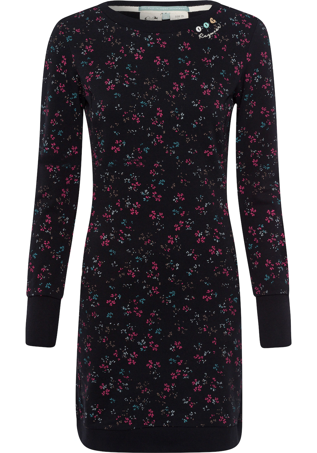 Bild von Ragwear Sweatkleid "MENITA O", im Mille-Fleur All Over-Print