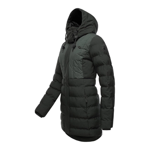 Bild von Stylischer Ragwear Damen Wintermantel Ashanta Block