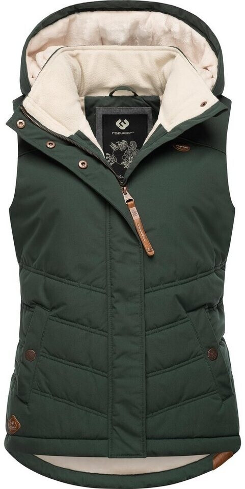 Bild von Ragwear Steppweste Hesty Wasserdichte Outdoor-Weste mit abnehmbarer Kapuze