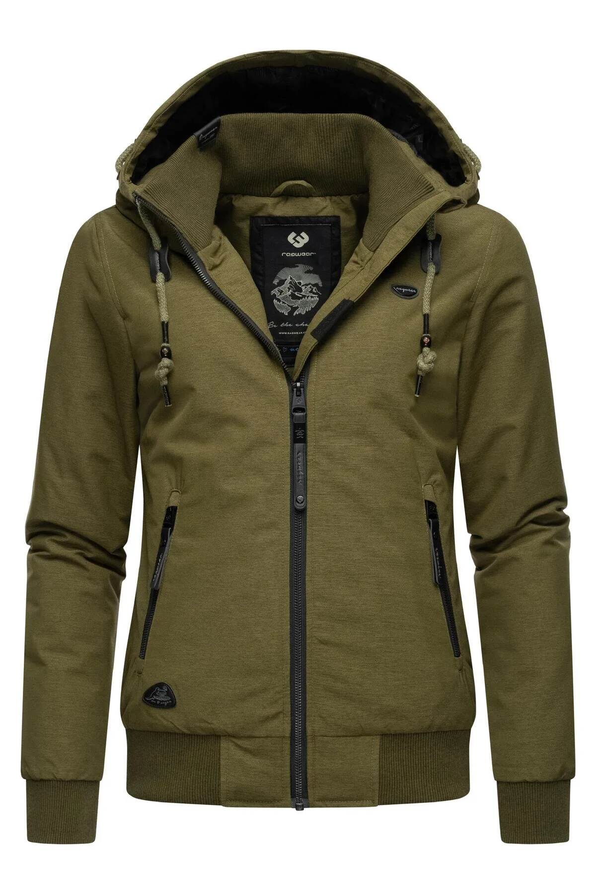 Bild von Ragwear, Damen, Jacke, Nuggie Melange (XXL), Grün, XXL