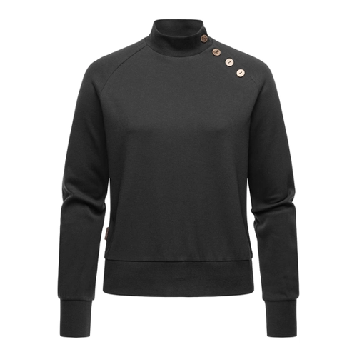 Bild von Ragwear Damen Sweatshirt Longsleeve Pullover Majjorka Solid Black – Gr. L