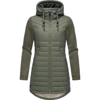 Bild von Ragwear Langjacke Sandrra Long Steppjacke aus modernem Materialmix mit Kapuze