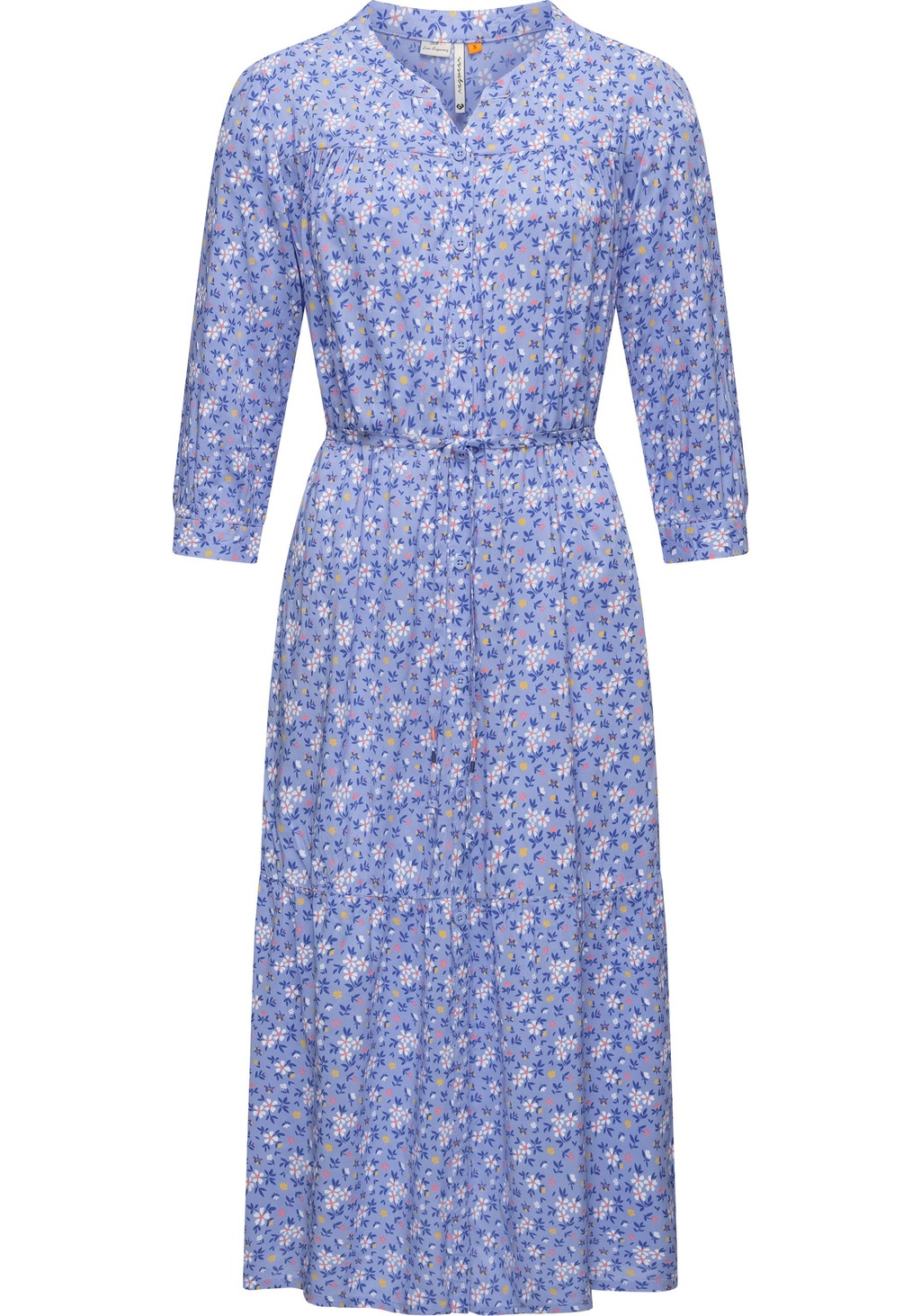 Bild von Ragwear Maxikleid "Meve", Leichtes Langarmkleid mit Blumenmuster