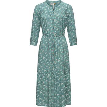 Bild von Ragwear Maxikleid Meve Leichtes Langarmkleid mit Blumenmuster