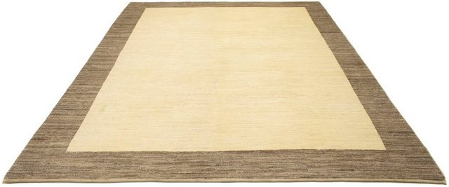 Bild von morgenland Wollteppich Gabbeh Teppich handgeknüpft beige, rechteckig, Höhe: 18 mm, handgeknüpft