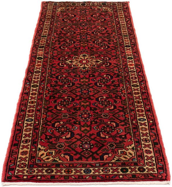 Bild von morgenland Orientteppich "Perser - Nomadic - 196 x 70 cm - dunkelrot", rechteckig, 10 mm Höhe, Wohnzimmer, Handgeknüpft, Einzelstück mit Zertifikat