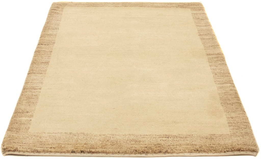 Bild von morgenland Wollteppich "Gabbeh Teppich handgeknüpft braun", rechteckig, 18 mm Höhe, handgeknüpft