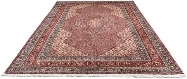 Bild von morgenland Orientteppich »Perser - Nomadic - 293 x 204 cm - hellbraun«, rechteckig, 10 mm Höhe, Wohnzimmer, Handgeknüpft, Einzelstück mit Zertifikat