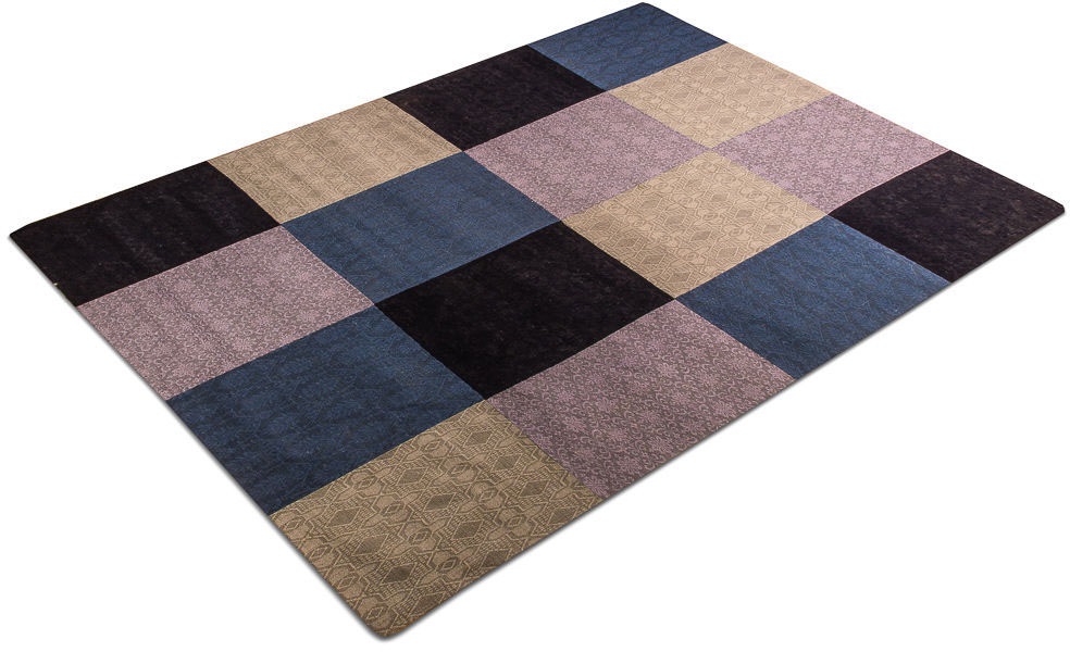 Bild von morgenland Teppich "Patchwork Teppich Weys", rechteckig, 6 mm Höhe, Viskose