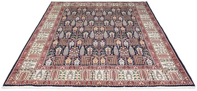Bild von morgenland Orientteppich »Perser - Classic - 230 x 177 cm - dunkelblau«, rechteckig, 10 mm Höhe, Wohnzimmer, Handgeknüpft, Einzelstück mit Zertifikat