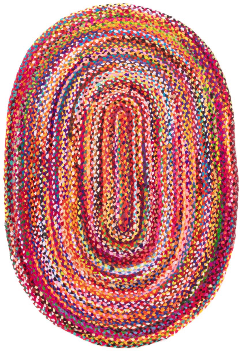 Bild von morgenland Sisalteppich "Sisalteppich - Indigo Stripy - oval", oval, 7 mm Höhe, SisalOptik