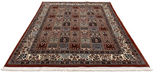 Bild von morgenland Wollteppich »Moud Felder 236 x 178 cm«, rechteckig, 10 mm Höhe, Unikat mit Zertifikat