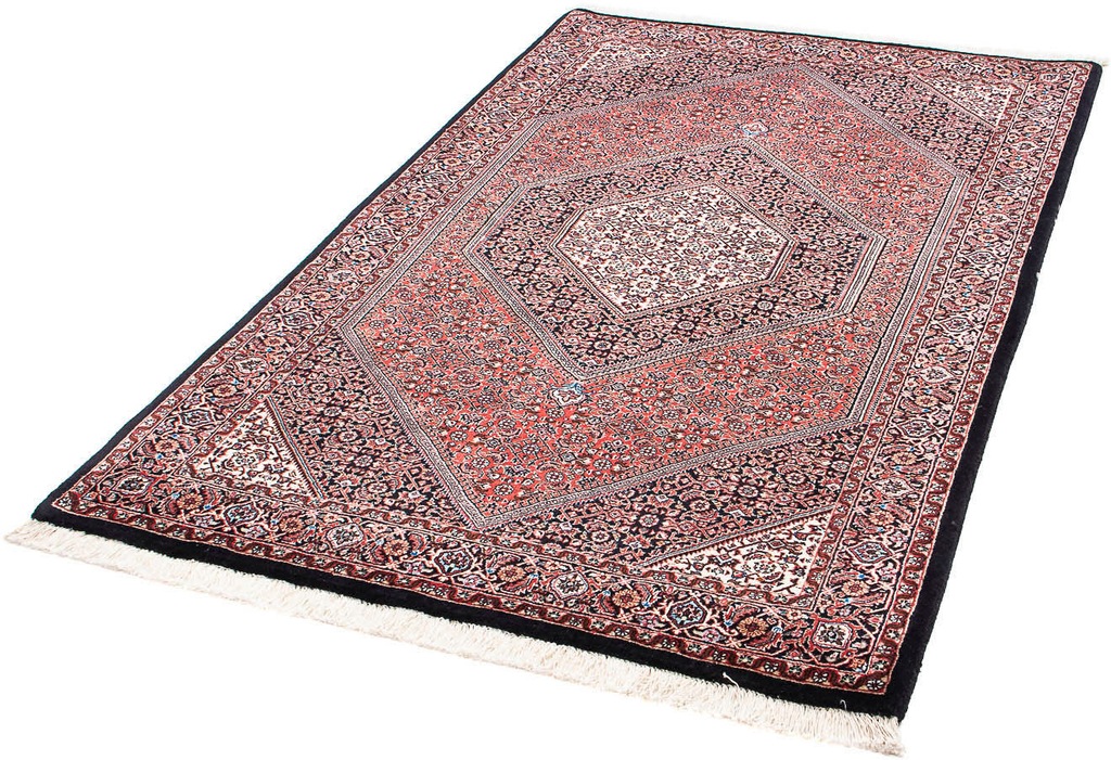 Bild von morgenland Wollteppich "Bidjar Medaillon 182 x 112 cm", rechteckig, 15 mm Höhe, Unikat mit Zertifikat