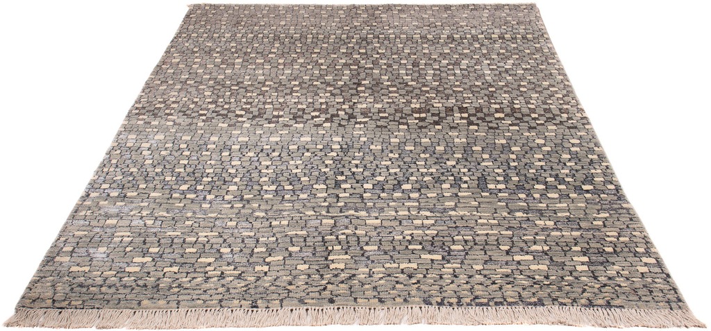 Bild von morgenland Designteppich "Designer - 238 x 172 cm - mehrfarbig", rechteckig, 8 mm Höhe, Wohnzimmer, Handgeknüpft, Einzelstück mit Zertifikat