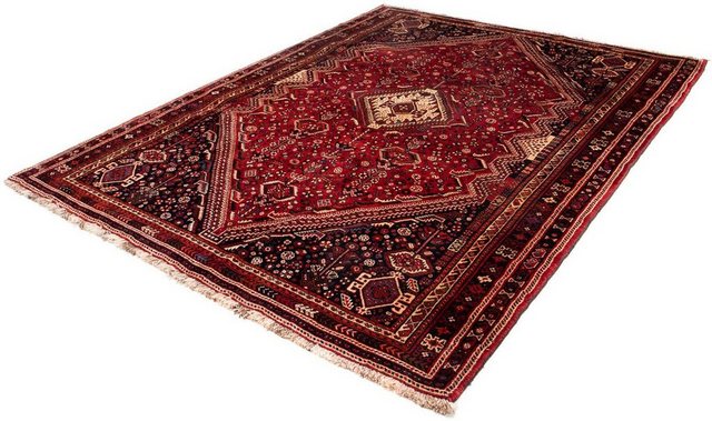 Bild von morgenland Orientteppich Perser - Nomadic - 267 x 192 cm - dunkelrot, rechteckig, Höhe: 10 mm, Wohnzimmer, Handgeknüpft, Einzelstück mit Zertifikat
