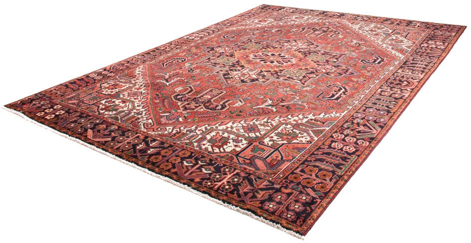Bild von morgenland Orientteppich "Perser - Nomadic - 343 x 233 cm - dunkelrot", rechteckig, 10 mm Höhe, Wohnzimmer, Handgeknüpft, Einzelstück mit Zertifikat