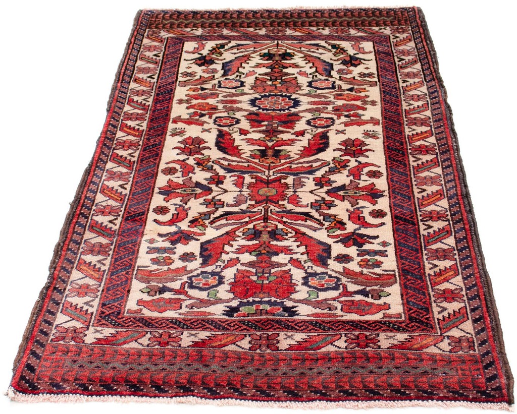 Bild von morgenland Orientteppich "Belutsch - 150 x 89 cm - beige", rechteckig, 8 mm Höhe, Wohnzimmer, Handgeknüpft, Einzelstück mit Zertifikat