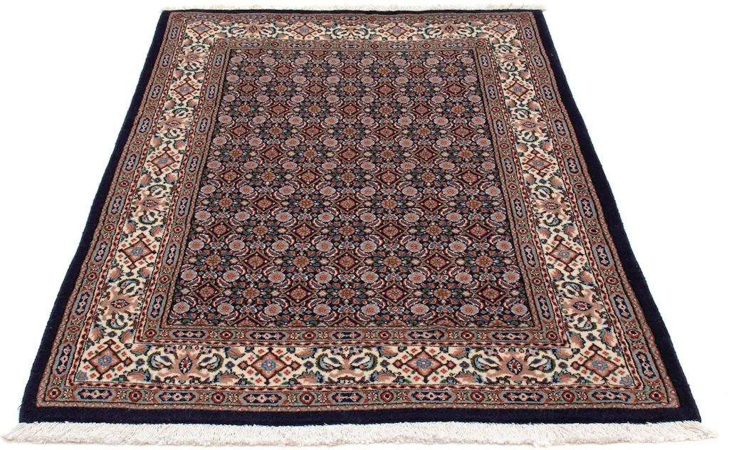 Bild von morgenland Orientteppich "Perser - Classic - 146 x 99 cm - dunkelblau", rechteckig, 10 mm Höhe, Wohnzimmer, Handgeknüpft, Einzelstück mit Zertifikat
