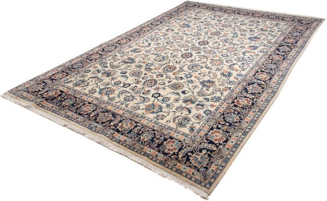 Bild von morgenland Orientteppich »Perser - Classic - 304 x 194 cm - beige«, rechteckig, 10 mm Höhe, Wohnzimmer, Handgeknüpft, Einzelstück mit Zertifikat