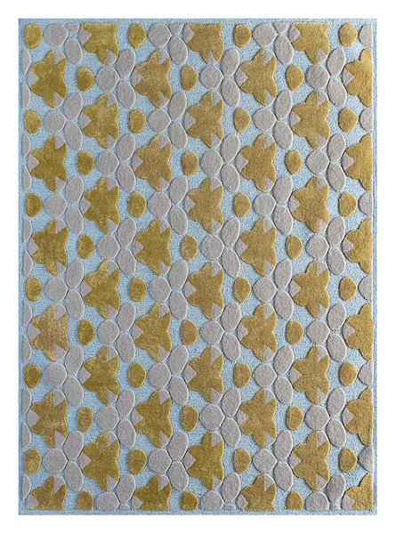 Bild von morgenland Wollteppich »Dustin - Wollteppich«, rechteckig, 1 mm Höhe, Sehr weicher Flor