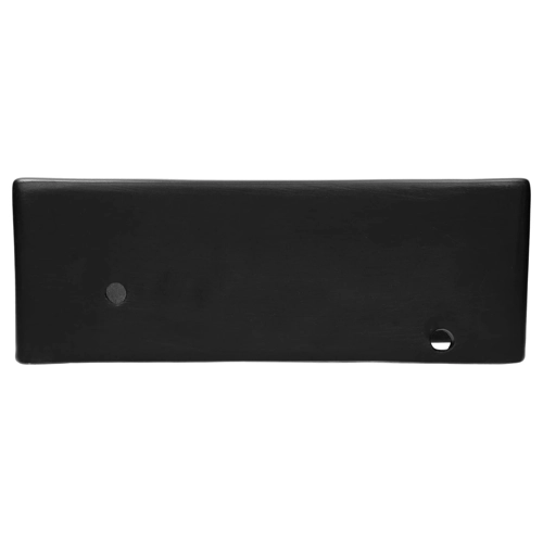 Bild von ML-Design Waschbecken aus Keramik Schwarz 60x40x12 cm Oval inkl. Ablaufgarnitur