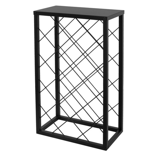 Bild von ML-DESIGN Weinregal Weinschrank Flaschenregal Weinständer Weinflaschenregal Weinregal, Komplett-Set 1-tlg., Weinflaschenhalter für 23 Flaschen Weingestell aus Metall