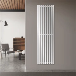 Bild von LuxeBath Kreativset Badheizkörper mit Mittelanschluss 1600x480 mm Chrome vertikal LuxeBath