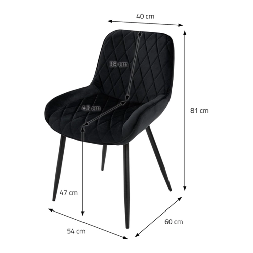 Bild von ML-DESIGN Esszimmerstuhl 4er Set - Eleganz und Komfort vereint
