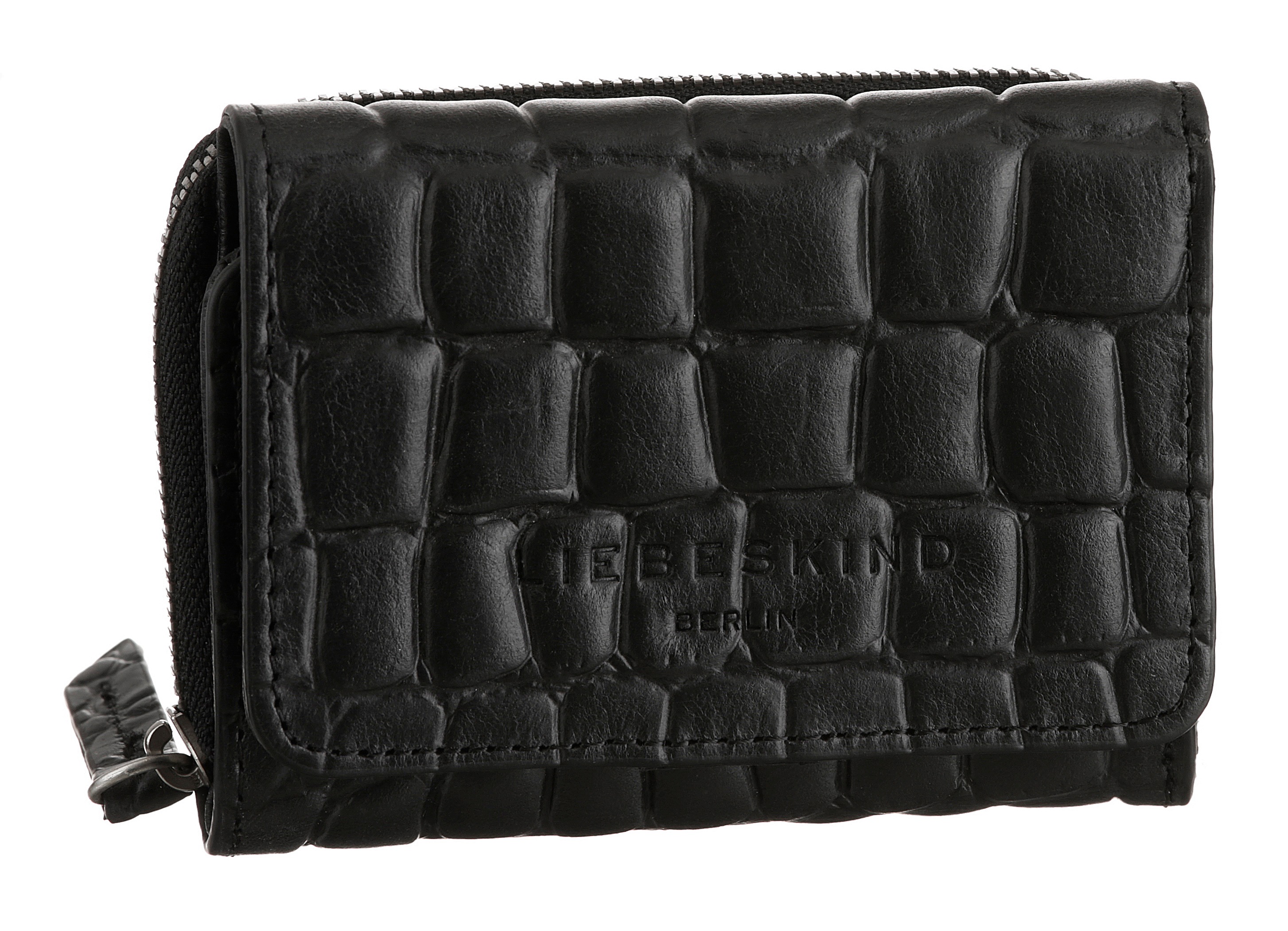 Bild von Liebeskind Berlin Geldbörse "NOOS Croco Pablita", mit RFID Schutz, zertfiziert nach LWG, Wallet