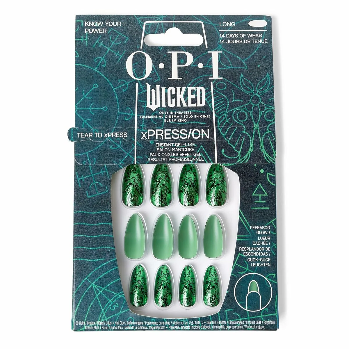 Bild von Falsche Nägel Opi xPRESS/ON WICKED Know Your Power Wiederverwendbar 30 Stücke