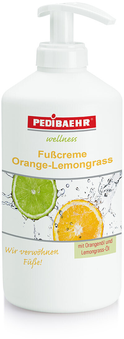 Bild von Pedibaehr Fußcreme Orange-Lemongrass, 2 x 125 ml