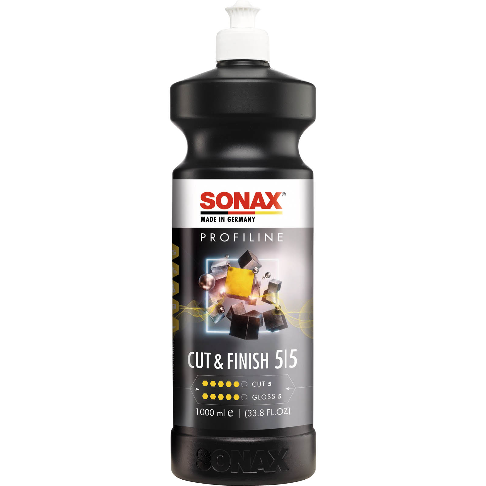 Bild von SONAX PROFILINE Cut+Finish (1 Liter) Einstufenpolitur mit Glanzfinish für mittlere Verkratzungszustände, Art-Nr. 02253000
