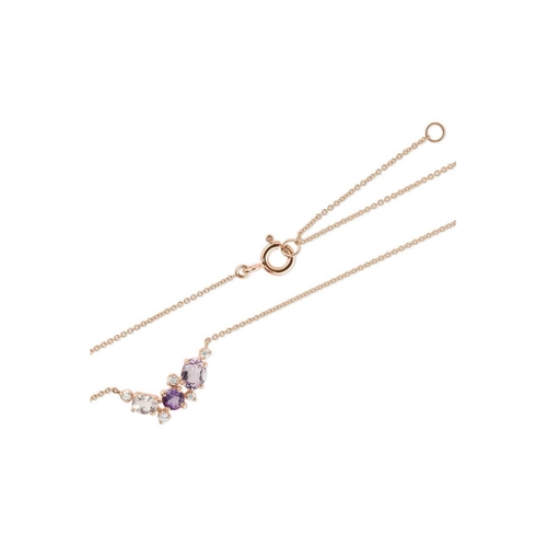 Bild von CHRIST Damen-Kette 585er Roségold mit Amethyst
