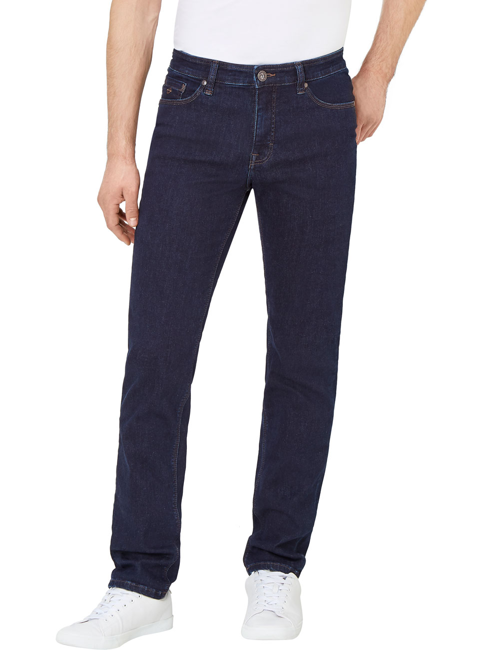 Bild von Paddock`s Herren Jeans Ranger Pipe - Slim Fit - Blau - Blue Dark Stone Motion & Comfort