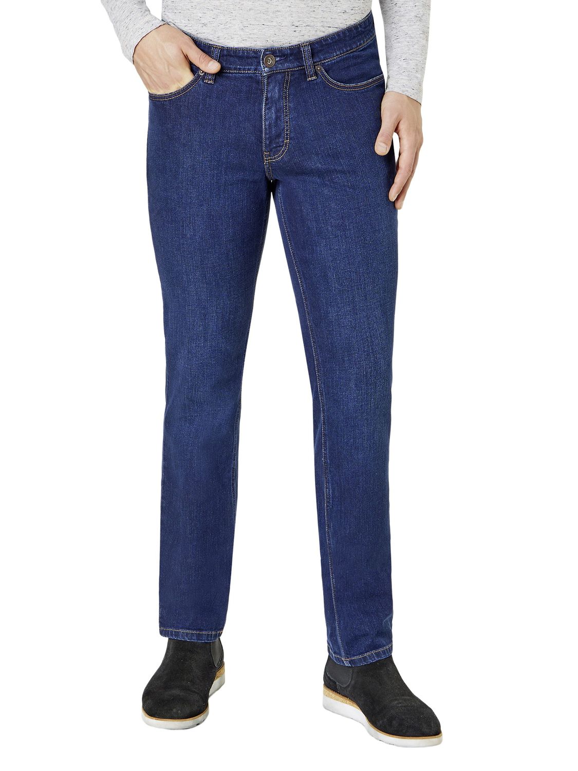 Bild von Paddock`s Herren Jeans RANGER PIPE - Slim Fit - Blau - Dark Stone Used