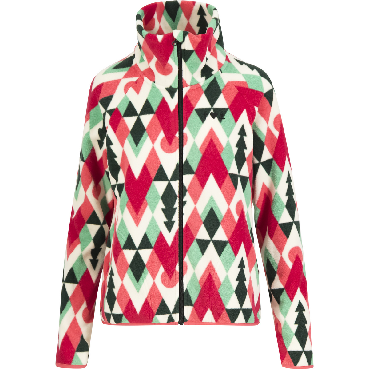 Bild von Blutsgeschwister Hüttenzauber Fleecejacke Damen