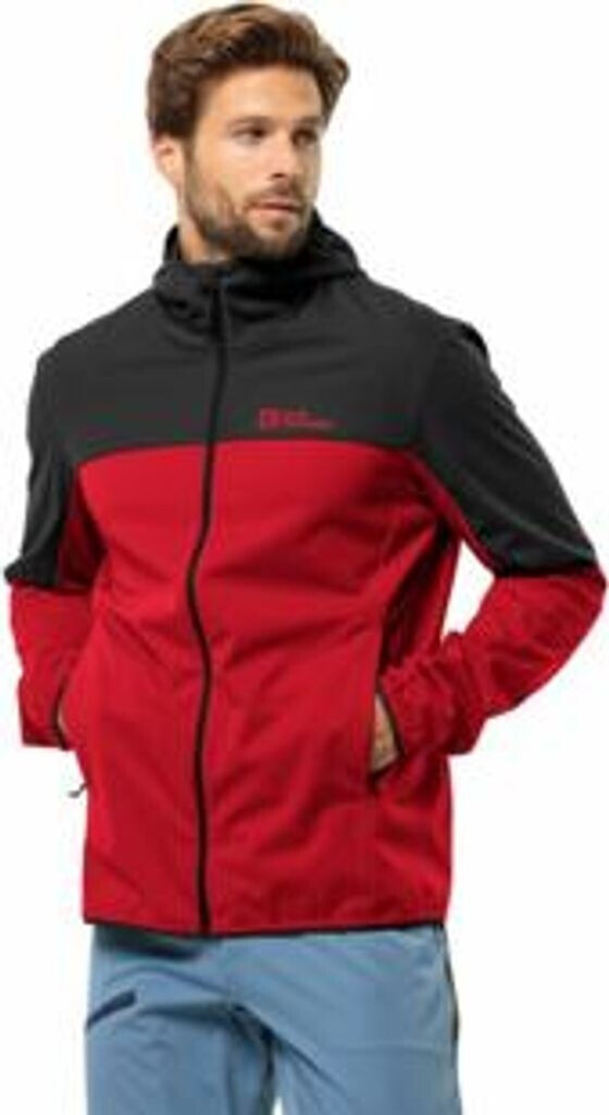 Bild von Jack Wolfskin Feldberg Hoody Men Softshelljacke Herren S red Red Glow