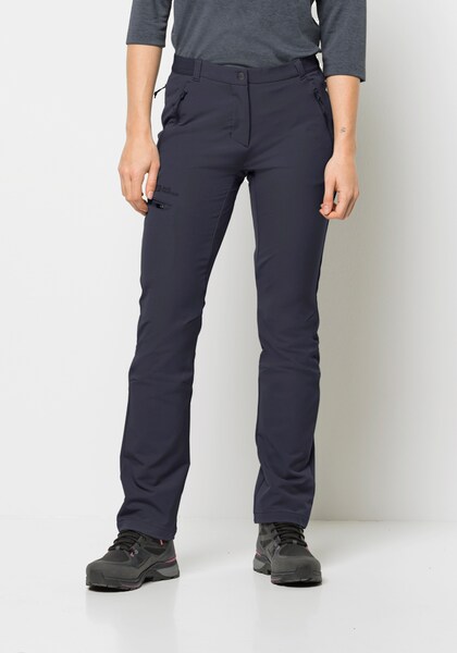 Bild von Jack Wolfskin Geigelstein Pants Women Softshell-Wanderhose Damen 36 grey,black Graphite