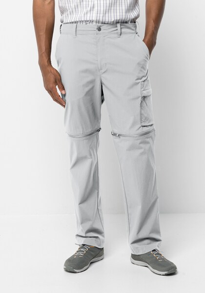 Bild von Jack Wolfskin Wanderthirst Zip Pants Men Zip-Off Hose Herren 58 cool grey Cool Grey