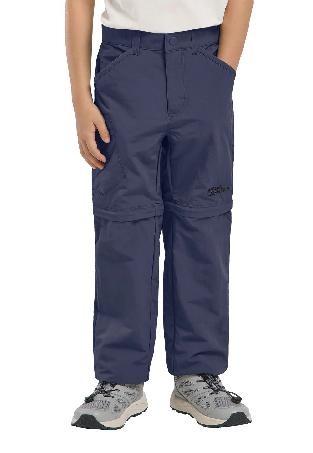 Bild von Jack Wolfskin Safari Zip Off Pants Kids Zip-Off Hose Kinder 176 blue night blue