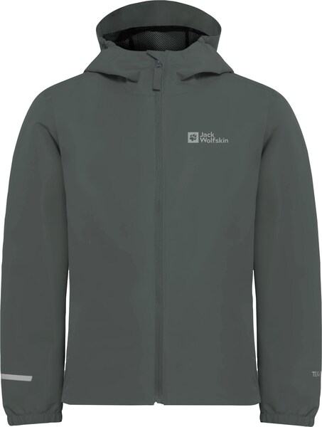 Bild von Jack Wolfskin Flaze Jacket Kids Regenjacke Kinder 140 green slate green