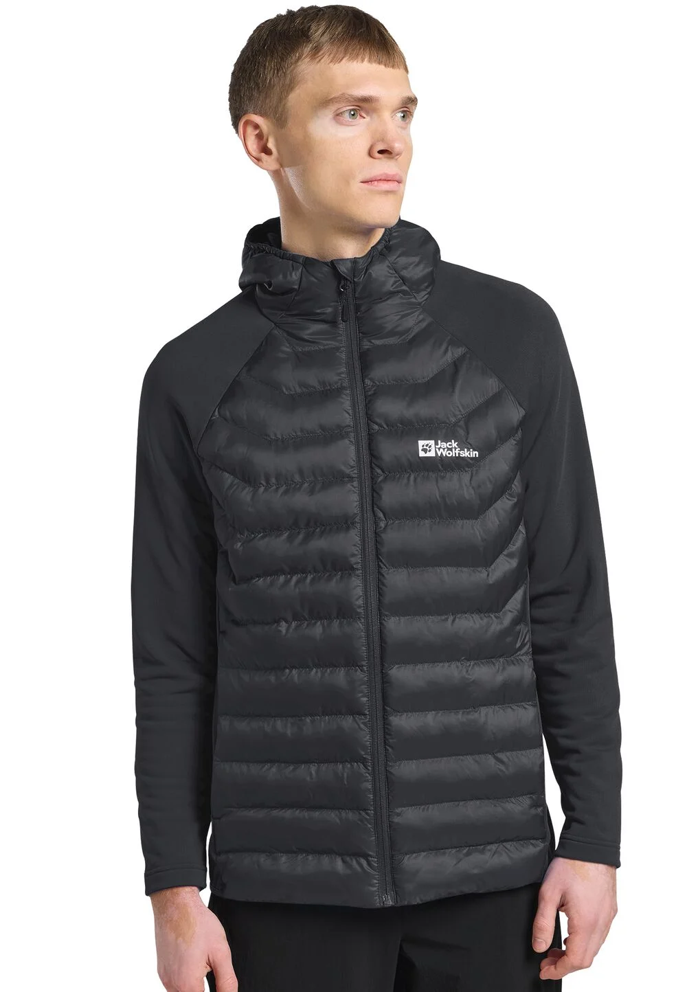 Bild von Jack Wolfskin Routeburn Pro Hybrid Men Übergangsjacke Herren XL black black