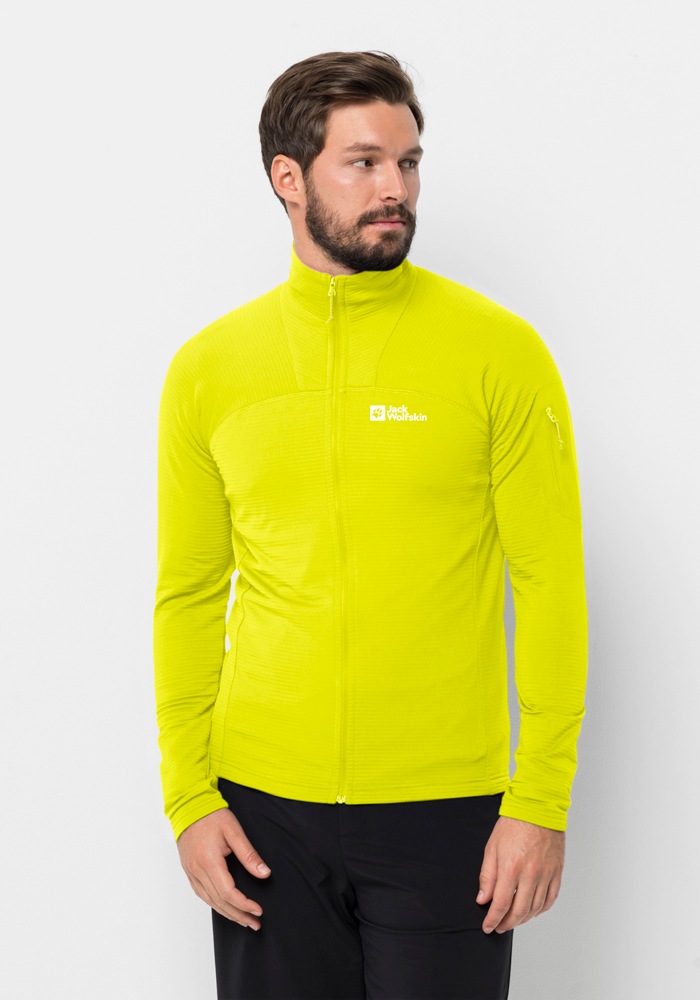 Bild von Jack Wolfskin Prelight FZ Men Fleecejacke Herren XL firefly Firefly
