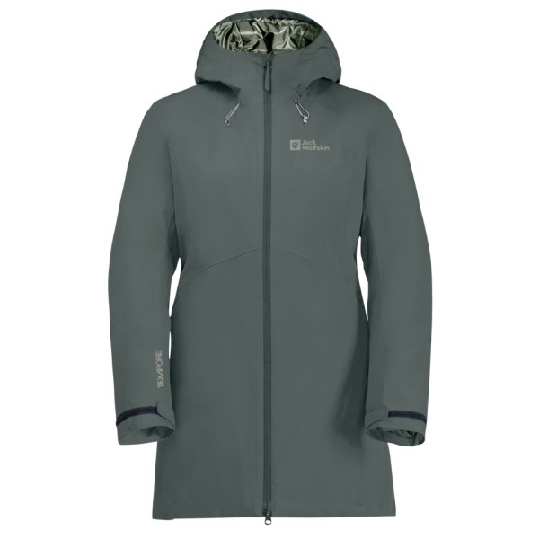Bild von Jack Wolfskin Heidelstein Ins Jacket Women Wasserdichte Winterjacke Damen S green slate green