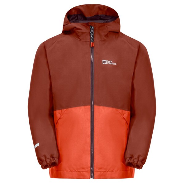 Bild von Jack Wolfskin Iceland 3in1 Jacket Kids 3 in 1 Jacke Kinder 116 red intense rust