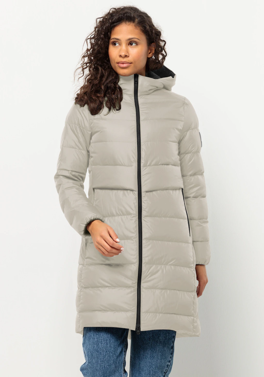 Bild von Jack Wolfskin Lenauplatz Coat Women RDS Daunenmantel Damen S beige,grey seal