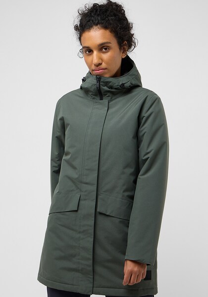 Bild von Jack Wolfskin Tempelhof Coat Women Wasserdichter Wintermantel Damen XS green slate green