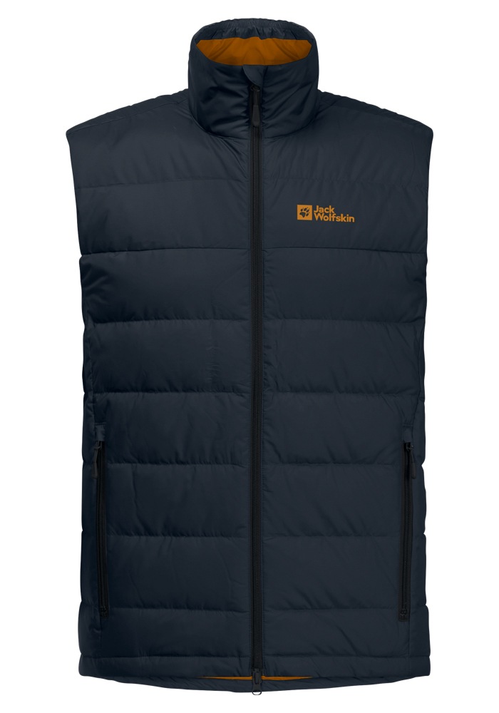 Bild von Jack Wolfskin Ather Down Vest Men RDS Daunenweste Herren L blue midnight sky