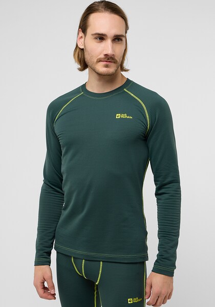 Bild von Jack Wolfskin Infinite Warm LS Men Langarm Funktionsshirt Herren S black olive black olive