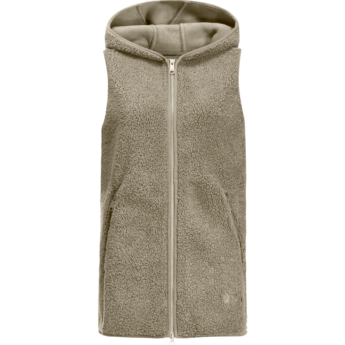 Bild von Jack Wolfskin High Curl Long Vest Women Fleeceweste Damen M anis anis